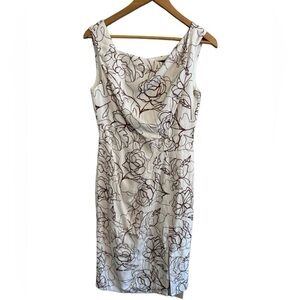 NWT SHEIN MOTF Formal Floral Sleeveless Dress Size Medium